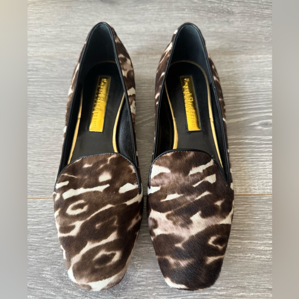 Never Worn Rupert Sanderson Toby Auana Ponyhair Loafers in EU Size 35.5